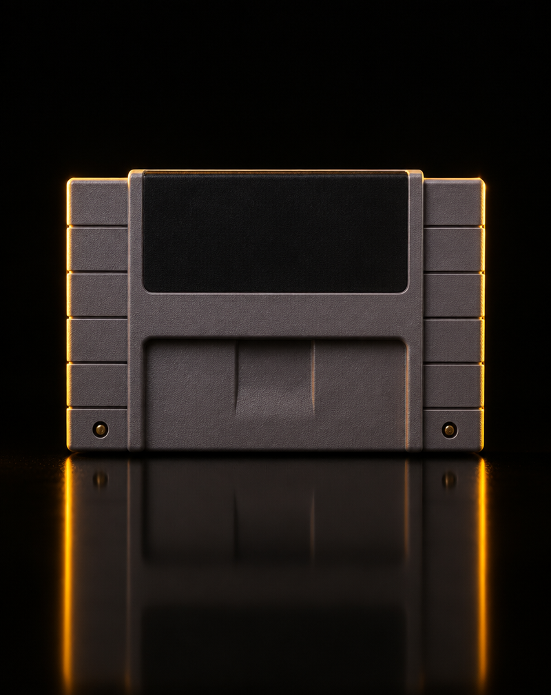 Retro game cartridge preview
